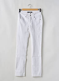 Jeans coupe slim stretch taille normale blanc TIFFOSI femme