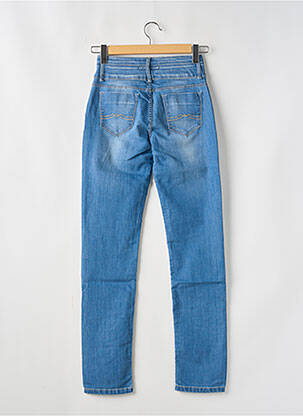Jeans coupe slim stretch taille haute bleu TIFFOSI femme