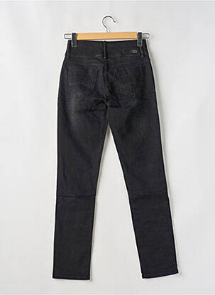 Jeans coupe slim taille haute taille haute noir TIFFOSI femme