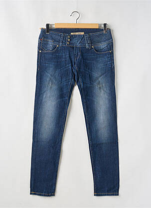 Jeans coupe slim taille basse taille basse bleu TIFFOSI femme