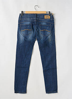 Jeans coupe slim taille basse taille basse bleu TIFFOSI femme