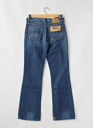 Jean coupe flare stretch taille basse bleu TIFFOSI femme