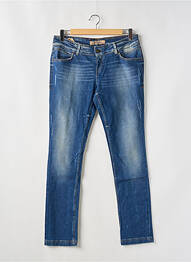 Jeans coupe slim taille basse taille basse bleu TIFFOSI femme