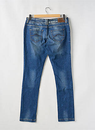 Jeans coupe slim taille basse taille basse bleu TIFFOSI femme