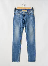 Jeans coupe slim taille basse taille basse bleu TIFFOSI femme