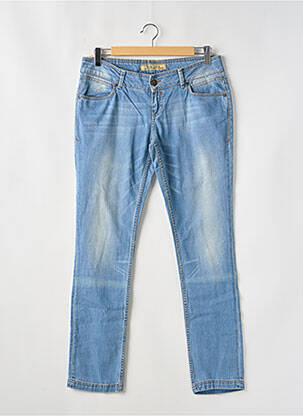 Jeans coupe slim taille basse taille basse bleu TIFFOSI femme