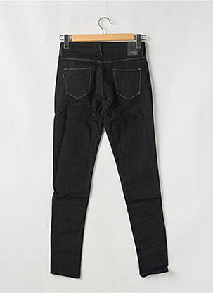 Jeans coupe slim stretch taille haute noir TIFFOSI femme