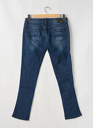 Jeans coupe slim stretch taille basse bleu TIFFOSI femme