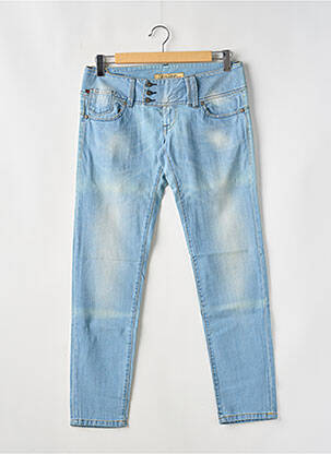 Jeans coupe slim taille basse taille basse bleu TIFFOSI femme