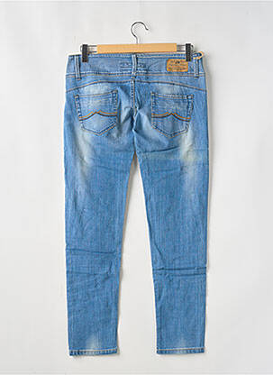 Jeans coupe slim stretch taille basse bleu TIFFOSI femme