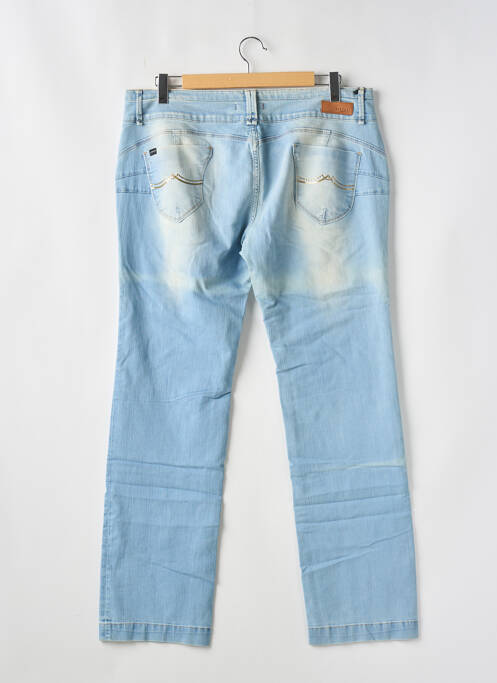 Jeans coupe droite bleu TIFFOSI pour femme