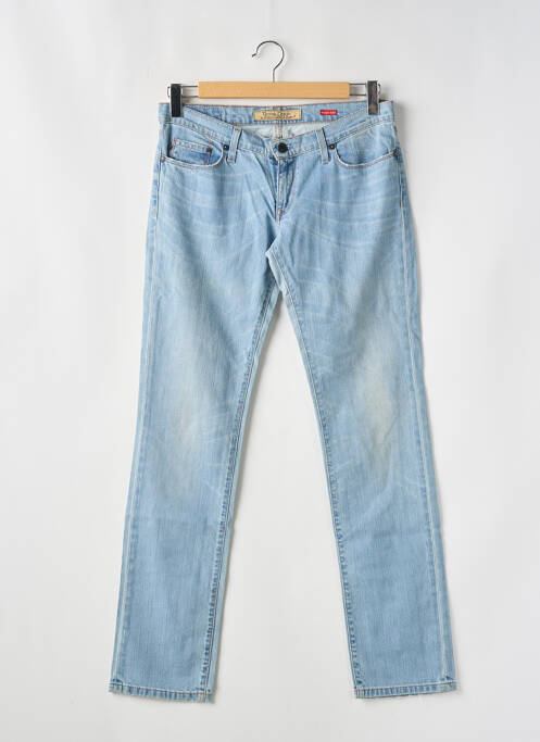 Jeans coupe droite bleu TIFFOSI pour femme