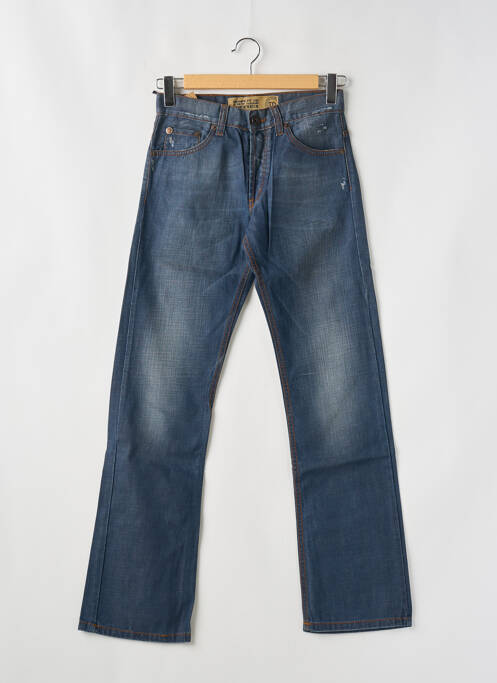 Jeans coupe droite bleu TIFFOSI pour homme