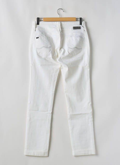 Jeans coupe slim blanc TIFFOSI pour femme