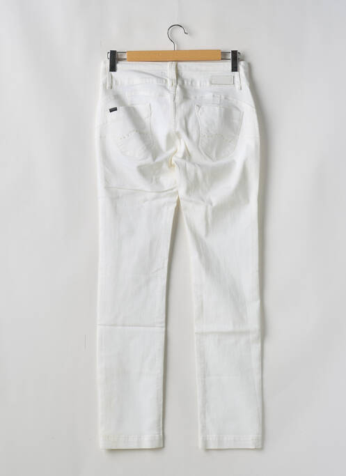 Jeans coupe slim blanc TIFFOSI pour femme