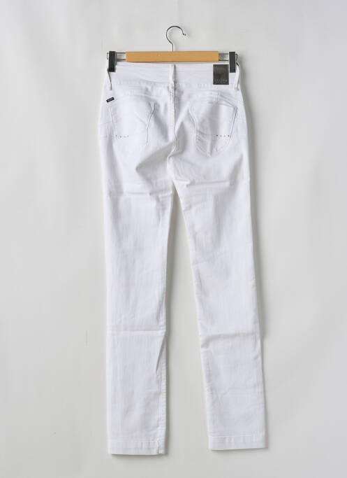Jeans coupe slim blanc TIFFOSI pour femme