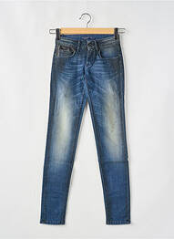 Jeans skinny stretch taille basse bleu TIFFOSI femme