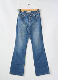 Jean coupe flare stretch taille basse bleu TIFFOSI femme