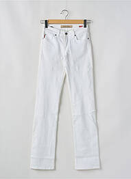 Jeans coupe slim taille basse taille basse blanc TIFFOSI femme