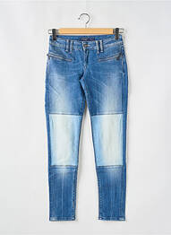 Jeans coupe slim taille basse taille basse bleu TIFFOSI femme