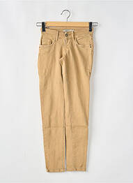 Jeans skinny stretch taille basse beige TIFFOSI femme