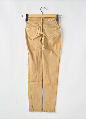 Jeans skinny stretch taille basse beige TIFFOSI femme