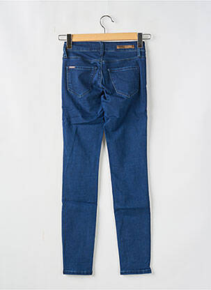 Jeans skinny tissage brut taille basse bleu TIFFOSI femme