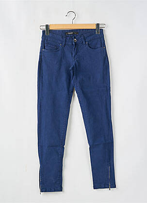 Jeans coupe slim taille basse taille basse bleu TIFFOSI femme
