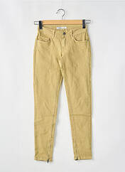 Jeans coupe slim beige TIFFOSI pour femme seconde vue