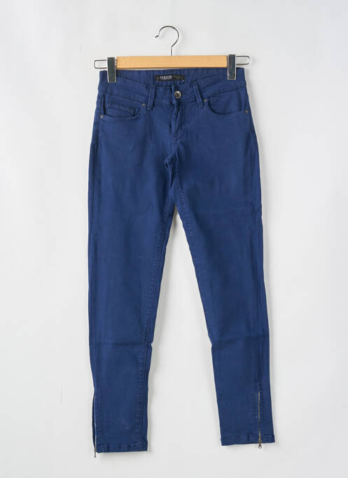 Jeans coupe slim taille basse taille basse bleu TIFFOSI femme
