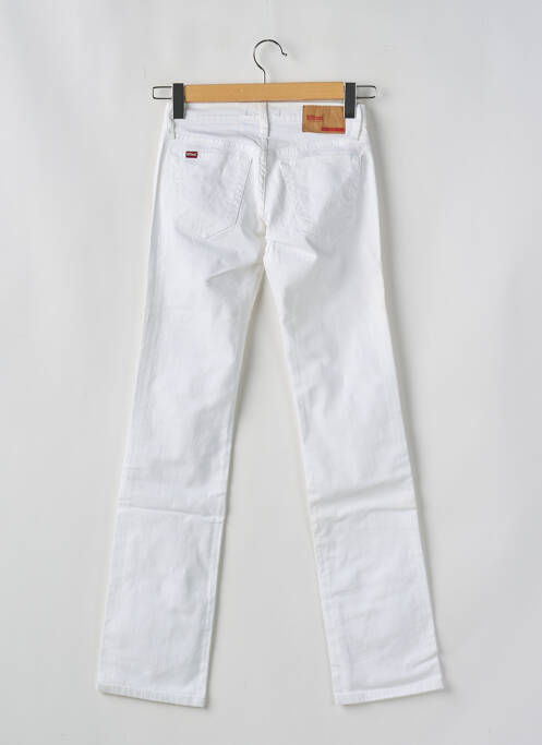 Jeans coupe slim blanc TIFFOSI femme
