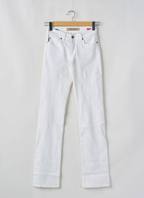 Jeans coupe slim blanc TIFFOSI pour femme