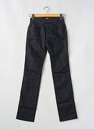 Jeans coupe slim stretch taille basse noir TIFFOSI femme