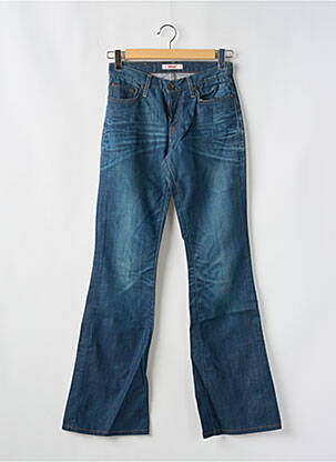 Jean coupe flare stretch taille normale bleu TIFFOSI femme