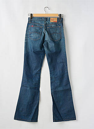 Jean coupe flare stretch taille normale bleu TIFFOSI femme