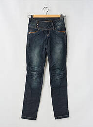 Jeans coupe slim taille basse taille basse bleu TIFFOSI femme