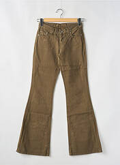 Jean coupe flare marron TIFFOSI pour femme seconde vue