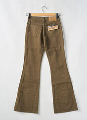 Jean coupe flare marron TIFFOSI pour femme seconde vue