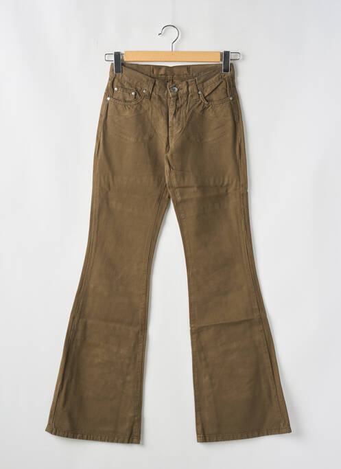 Jean coupe flare marron TIFFOSI pour femme