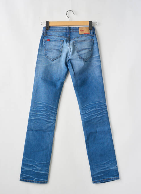 Jeans coupe droite bleu TIFFOSI pour femme