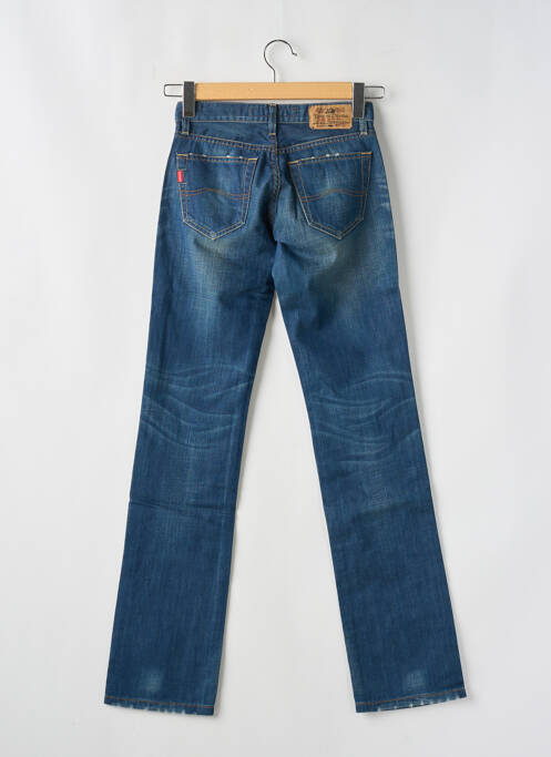 Jeans coupe droite bleu TIFFOSI pour femme