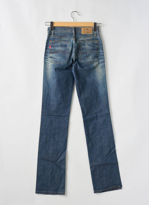 Jeans coupe droite bleu TIFFOSI pour femme