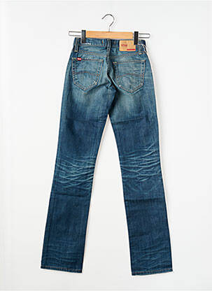 Jeans coupe droite poches bleu TIFFOSI femme