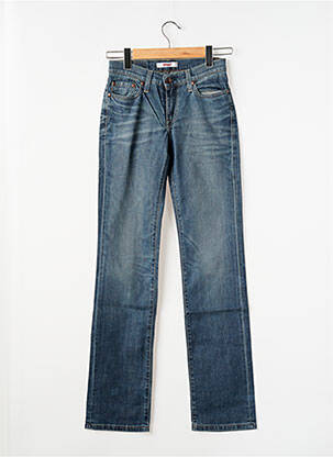 Jeans coupe droite poches bleu TIFFOSI femme