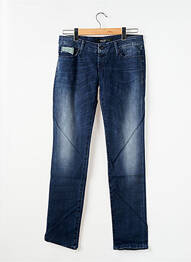 Jeans coupe slim taille basse taille basse bleu TIFFOSI femme