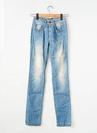 Jeans coupe slim taille basse taille basse bleu TIFFOSI femme