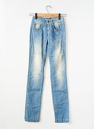 Jeans coupe slim taille basse taille basse bleu TIFFOSI femme