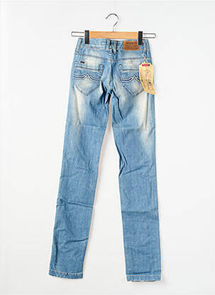 Jeans coupe slim stretch taille basse bleu TIFFOSI femme