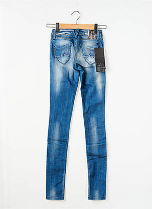 Jegging délavé taille basse bleu TIFFOSI femme