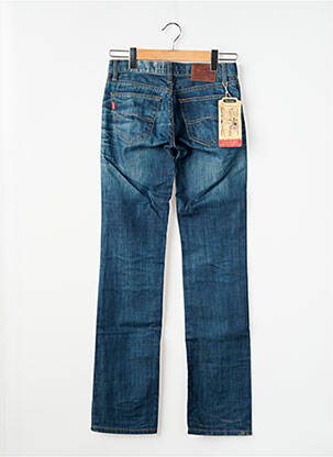 Jeans coupe droite stretch taille basse bleu TIFFOSI femme